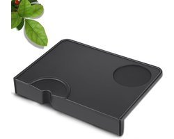 Allecto Plus - Klein siliconen espresso tampermat 21 x 15 cm met