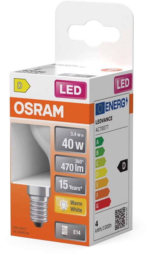 OSRAM Star PIN LED-Lampe für G9-Sockel, klares Glas ,Warmweiß (2700K