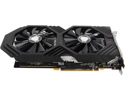 Gaming grafische kaart met 8 GB GDDR5 geheugen en dubbele ventilator. Ideaal voor gaming op hoge instellingen.