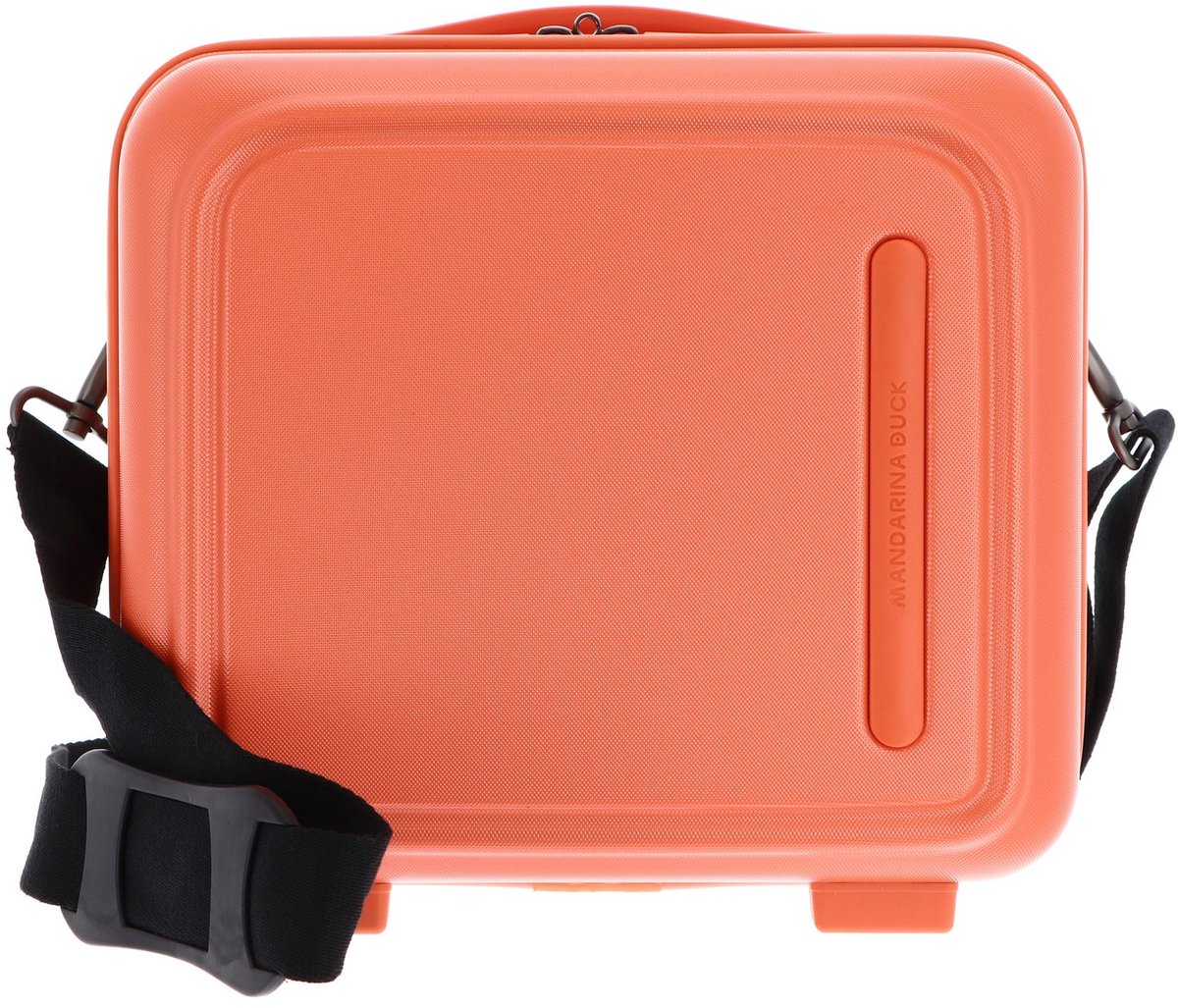 MANDARINA DUCK cosmetische tas Logoduck + Beauty Case Pumpkin koraalrood