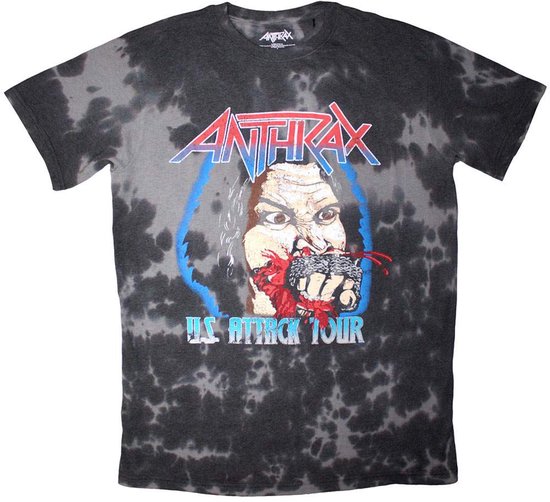 Anthrax - Fistful Of Metal Heren T-shirt - S - Zwart