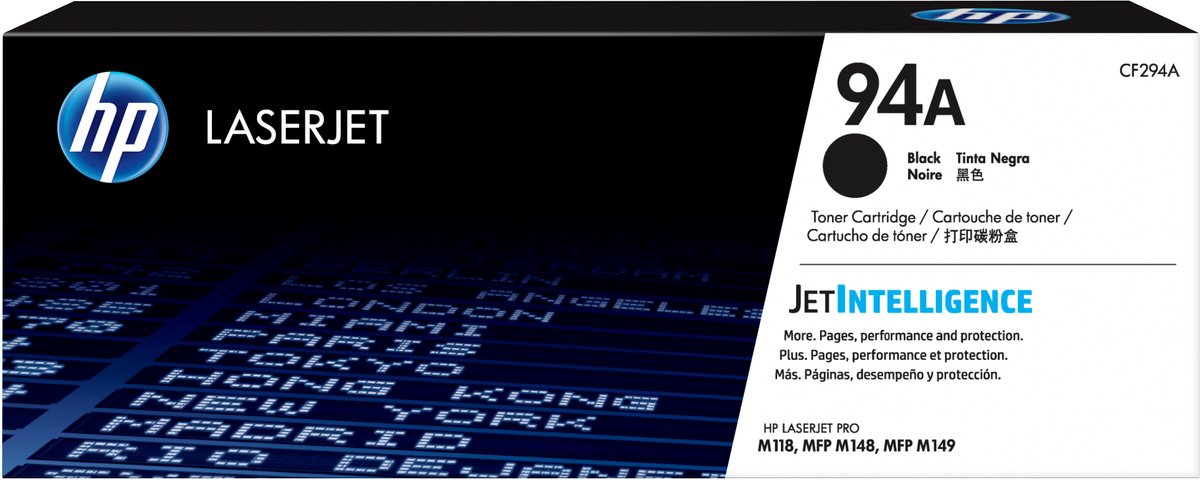 HP 94A - Zwart - origineel - LaserJet - tonercartridge (CF294A)