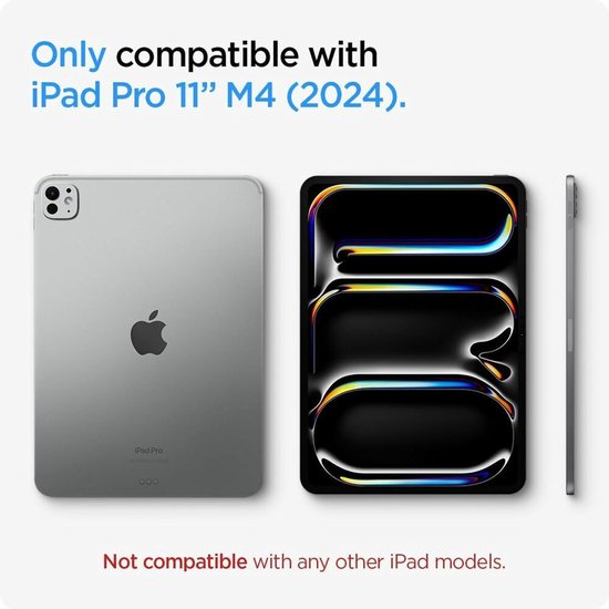 Spigen - Glas.tR - EZ Fit gehard glas voor iPad Pro 11'' - 2024 van Spigen — afbeelding 2