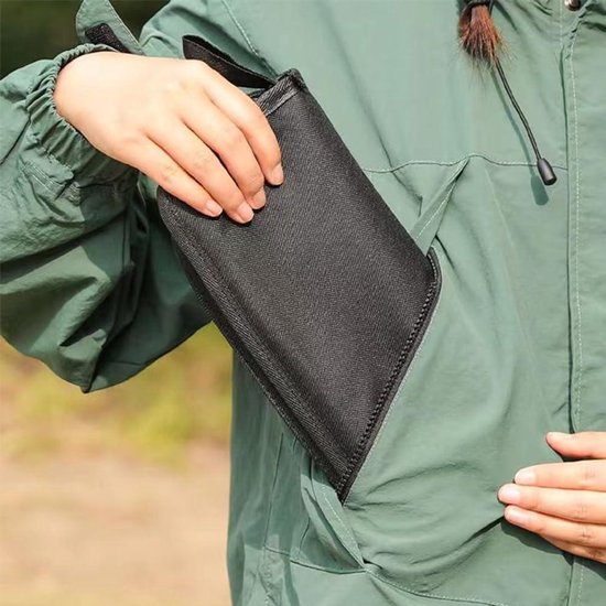Draagbare klapstoel inklapbaar voor camping, vissen, wandelen en reizen (A) — afbeelding 2