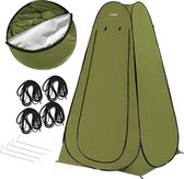 Outtec® Pop Up Douchetent - Omkleedtent - Mobiele Douchcabine - incl Draagtas - 118 x 118 x 190 cm