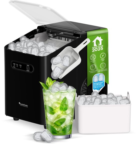 TurboTronic ICM1 Compacte Ijsblokjesmachine 1L