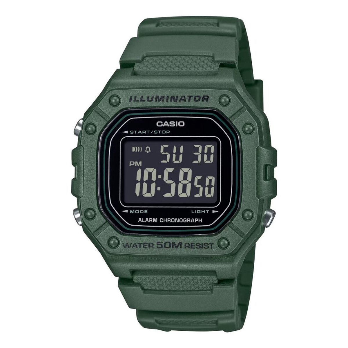 Casio - W-218H-3BVEF - Polshorloge - Unisex - Kwarts - CASIO COLLECTION