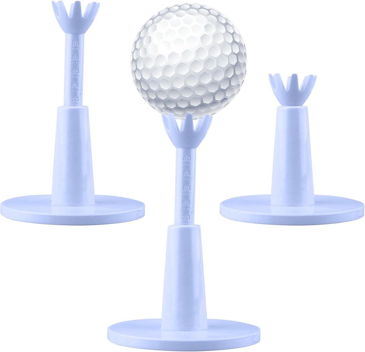 EGoods - Golftees, Verstelbaar, 2 Stuks, Driving Range, Balpen, Oefenaccessoire