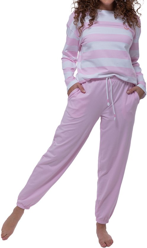 Mey Dames pyjama Streaked Lines