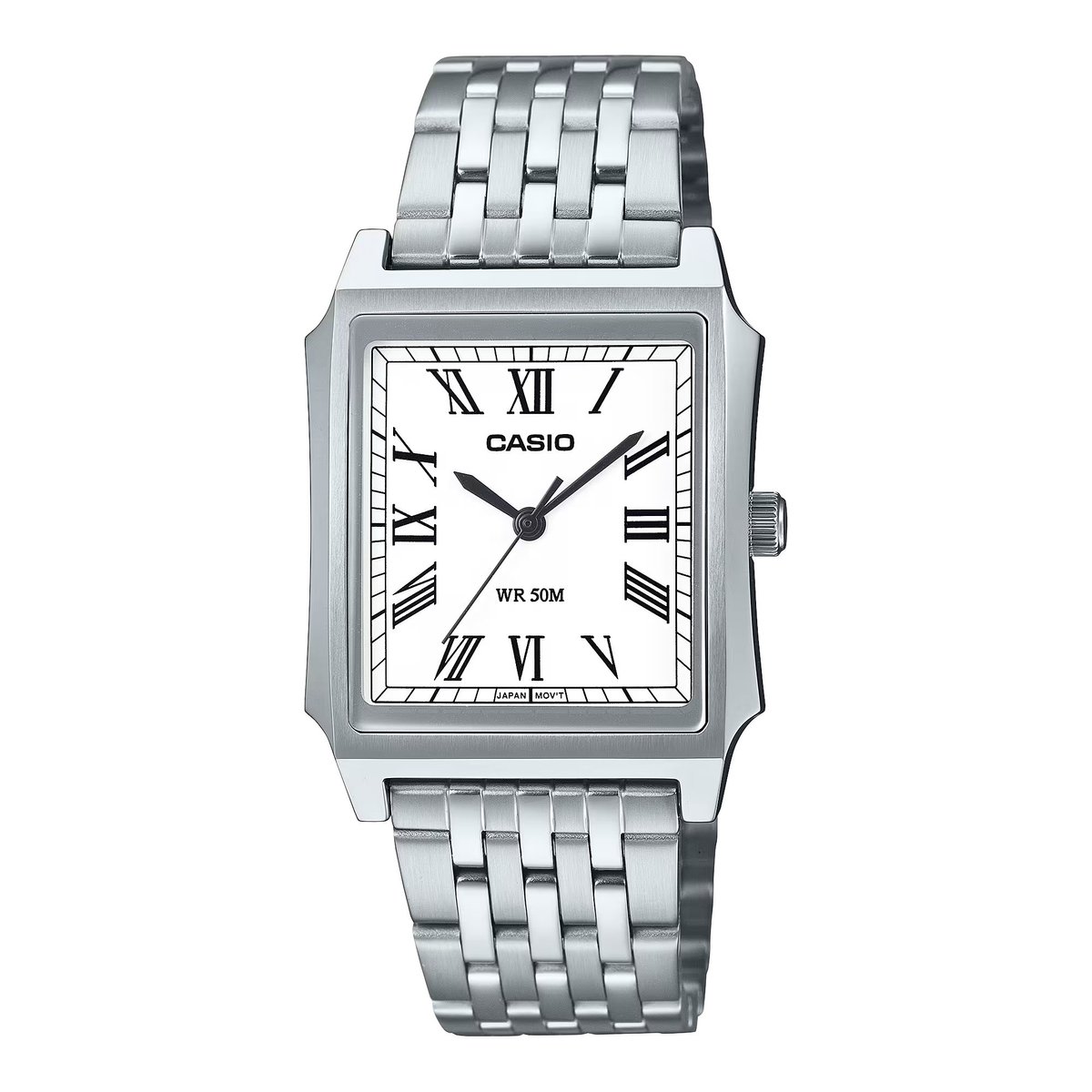 Casio Casio Collection MTP-B190D-7BVEF Horloge - Staal - Zilverkleurig - Ø 32.5 mm
