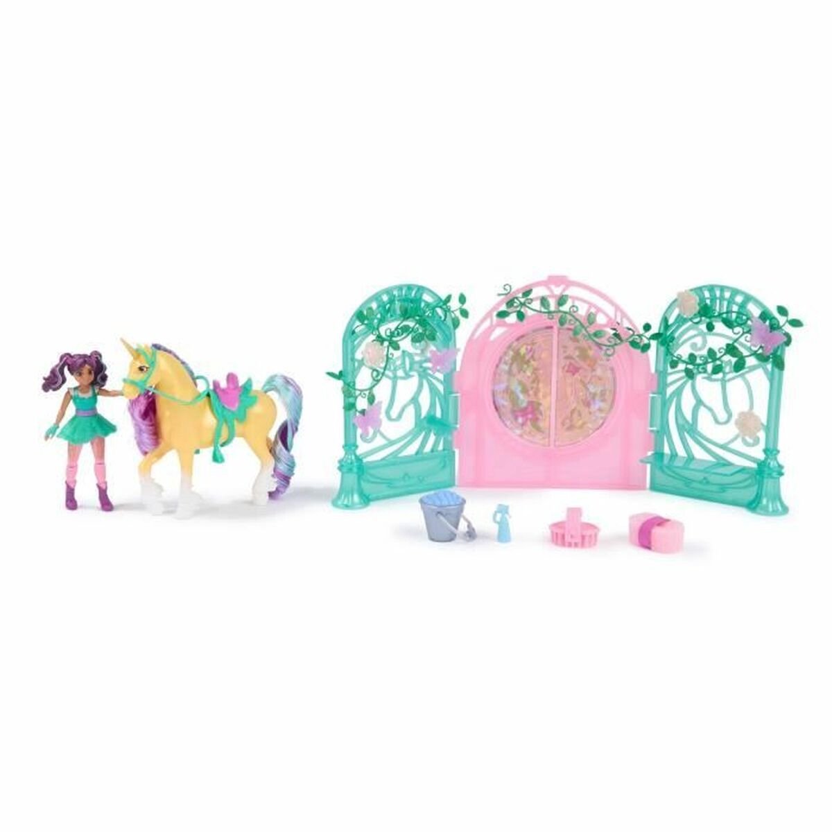 Unicorn Academy Ava & Leaf Stall - Magische speelset — afbeelding 20