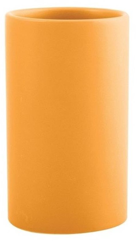 Spirella Tandenborstelbeker Tandenborstelhouder Moji 7,5 x 11,5 cm Blauw