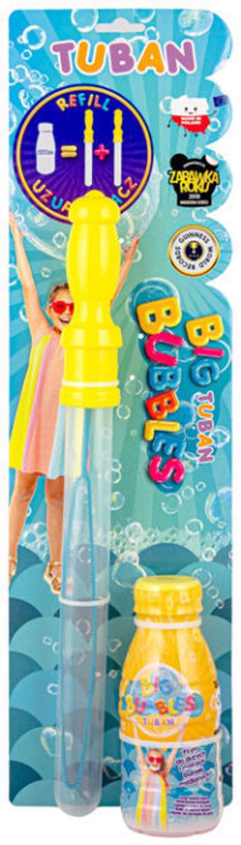 Tuban bubbel zwaard speelgoed set - Bubble Sword met 250 ml navulling.