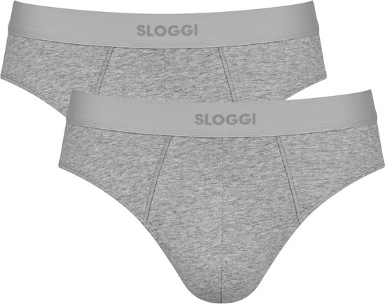 Sloggi - Lot de 2 slips Ever Ease - Multicolore (gris)