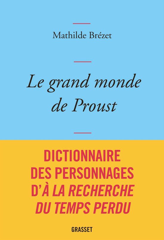 Le grand monde de Proust - cover