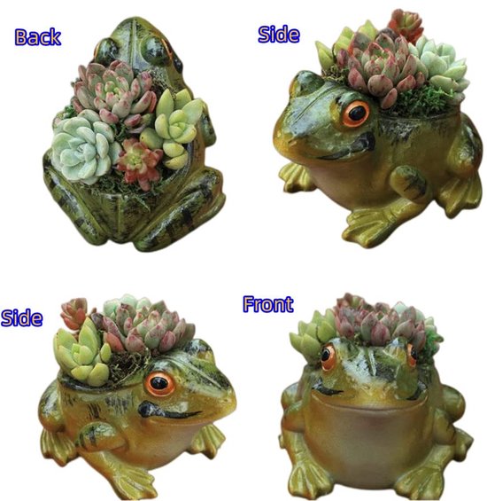 Miniatuur paddenstoelen decoratie voor een kleine feeëntuin, resin knutselwerk