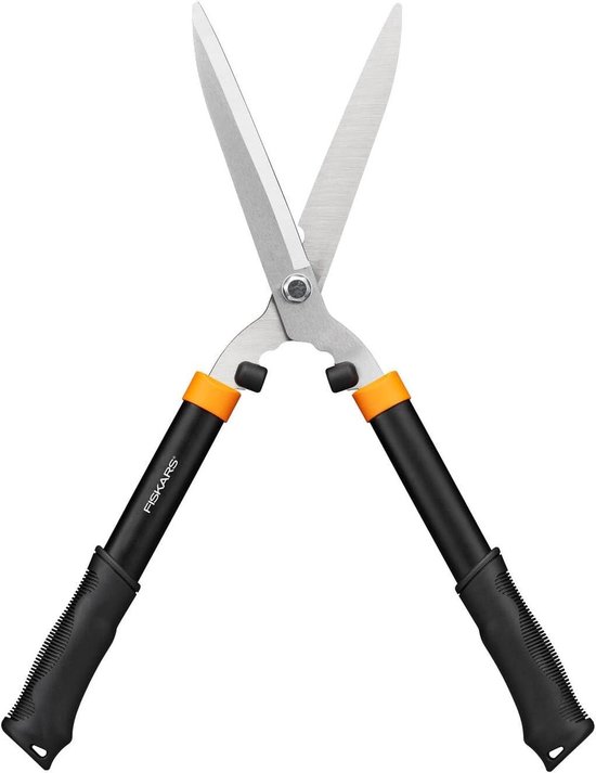 Hedge Trimmer for Trimming and Shaping Hedges and Shrubs Length: 59 cm Hardened Steel/Plastic Black/Orange Solid HS21 1026827 van Merkloos	 — afbeelding 5