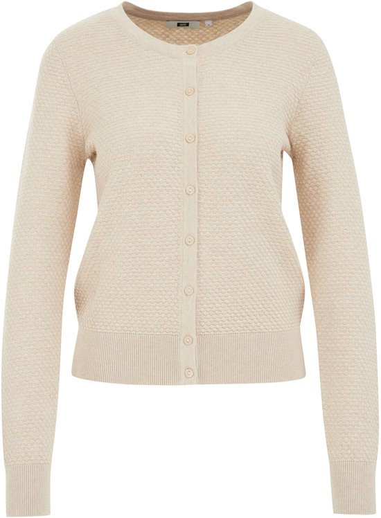 WE Fashion Cardigan tricoté femme avec structure
