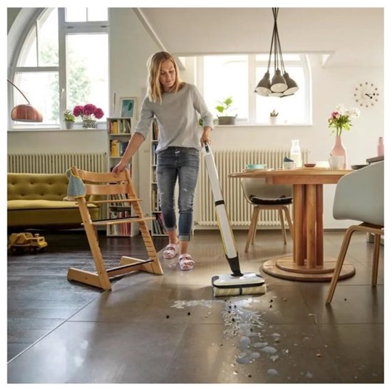 Kärcher FC 7 Cordless Vloerreiniger - Lithium-ion - Looptijd accu 45 min - 175 m² per acculading