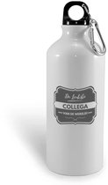 Hacebo® - De leukste collega waterfles - Collega - beste collega - werk - afscheidscadeau - verjaardagscadeau - kado - water fles - 600ML