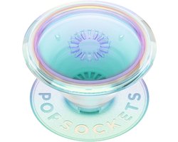 PopSockets PopGrip - Afneembaar - Translucent Clear Iridescent