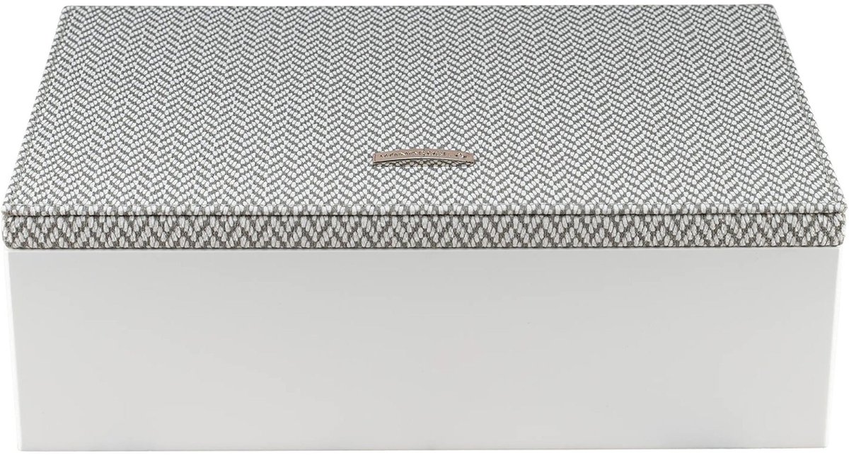 WINDROSE Sieradendoos Calma Jewelry Box White Wit