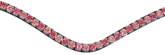 Montar Fair Full - Latte/ Crystal Marron | Frontaux cheval