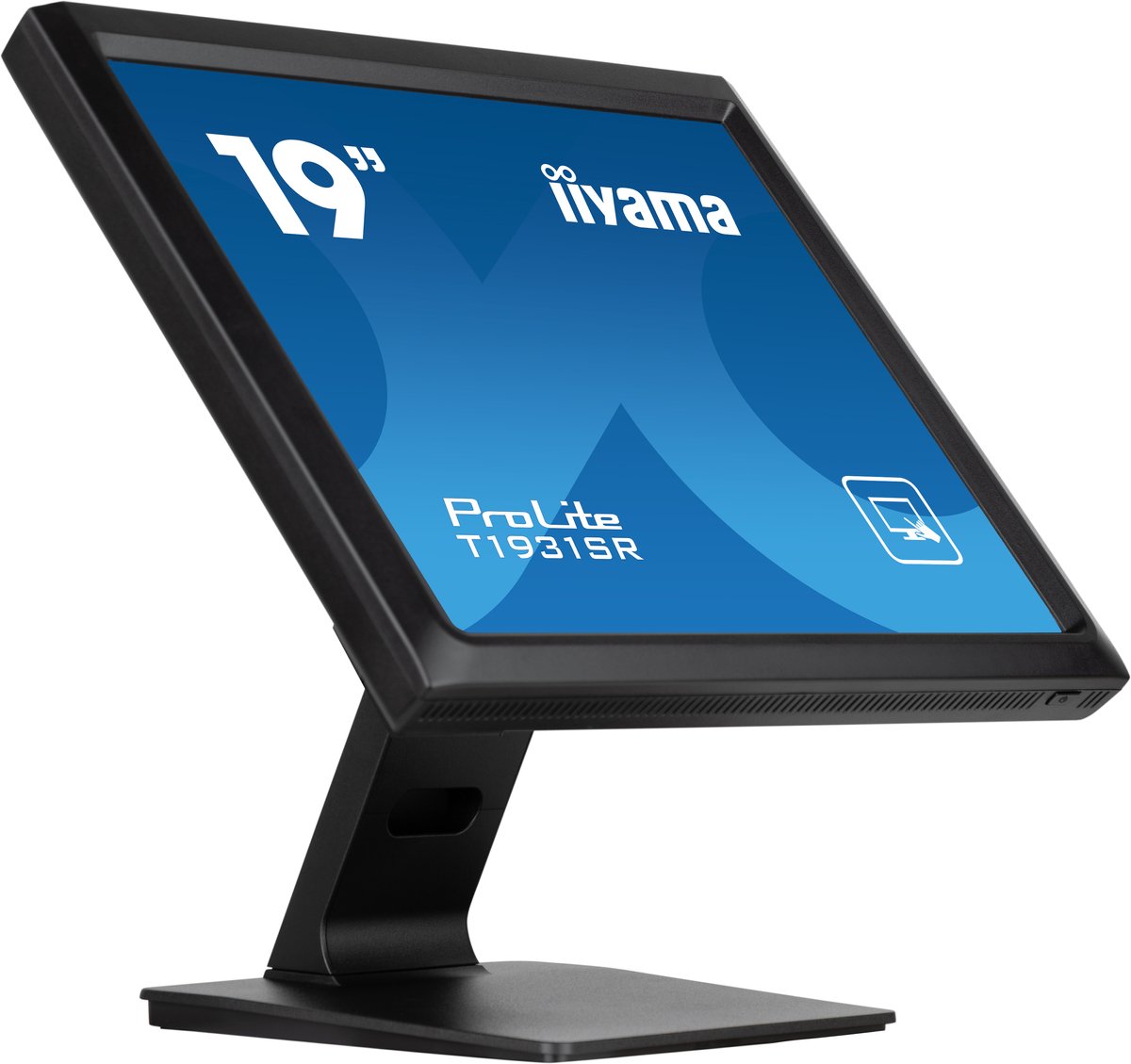 iiyama ProLite T1931SR-B1S ledmonitor Touch, VGA, HDMI, DisplayPort, Audio