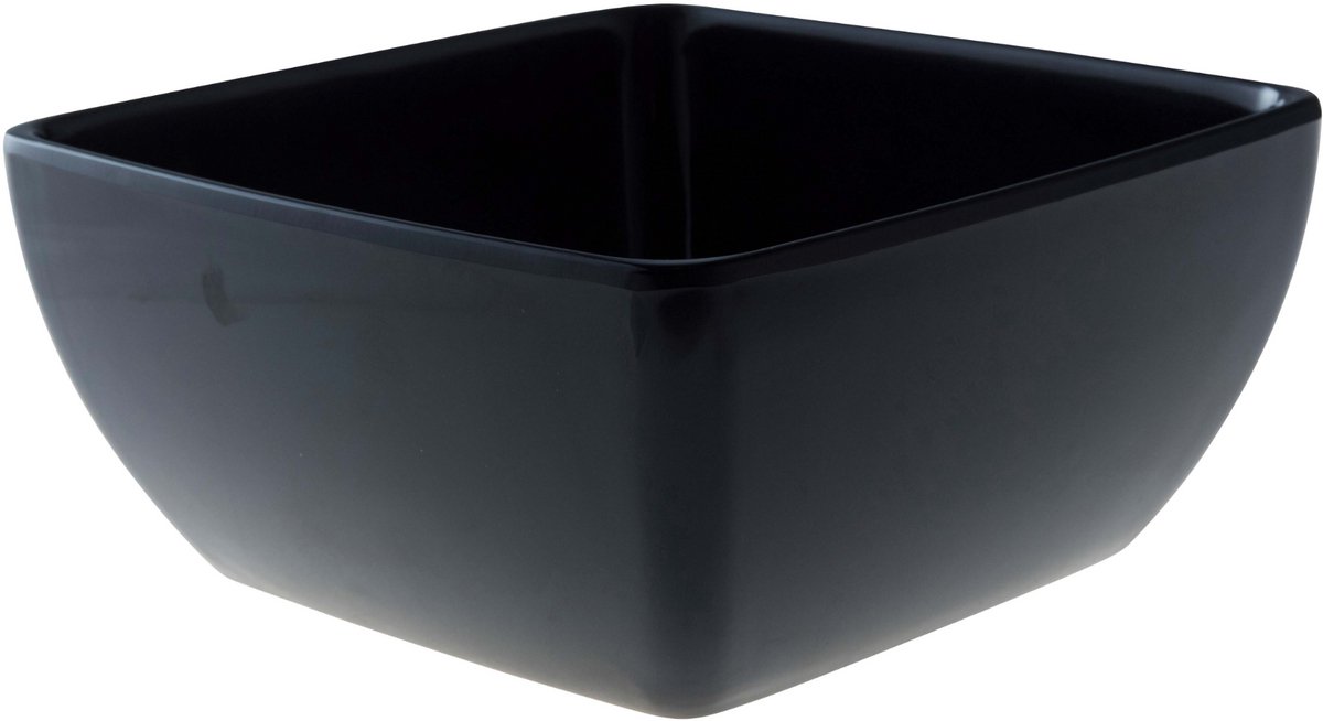 Truyts Schaal Melamine 19 x 19 cm 2 Liter Zwart