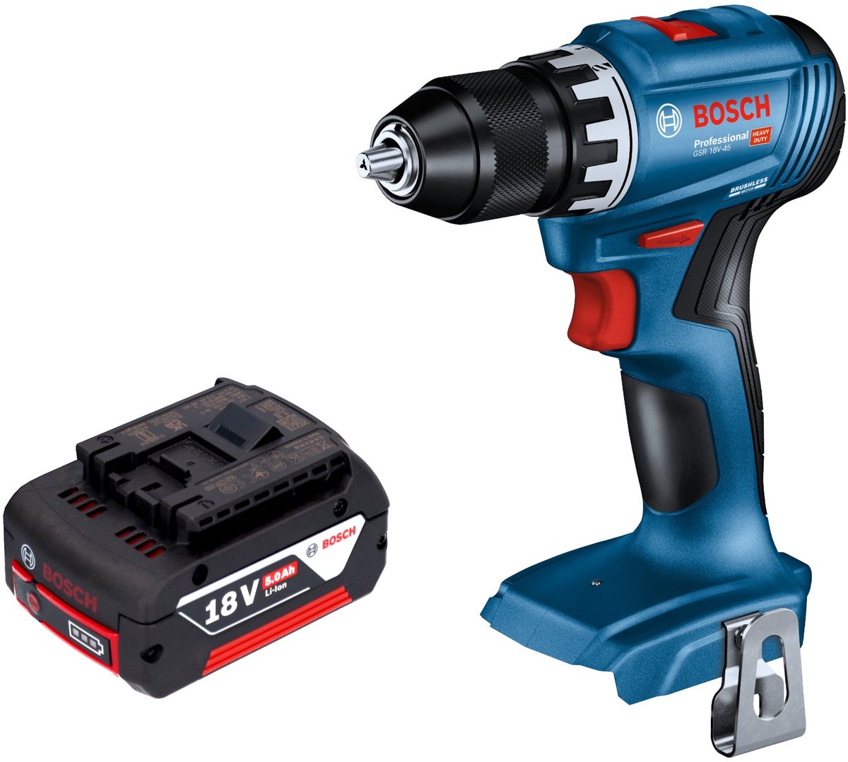 Bosch GSR 18V-45 (solo, C) ( 06019K3200 )