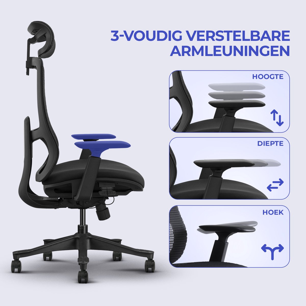 Ergonomische Bureaustoel - Premium Comfort