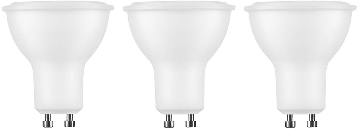Technik GU10 LED Spot 4.7W - 350lm - 2700K - Extra Warm Wit - LED Spot Lamp - Vervangt 32W Gloeilamp - 3 stuks