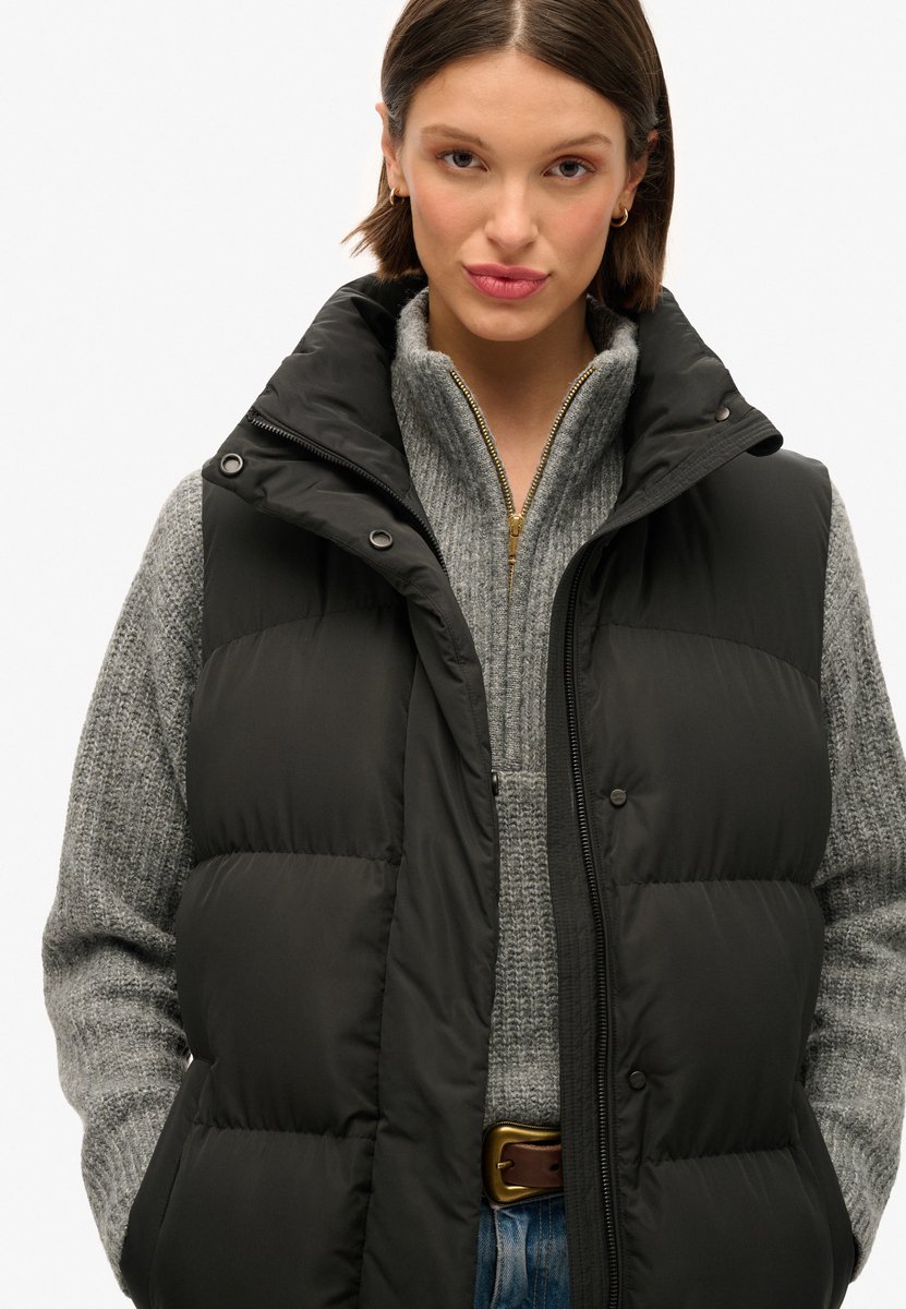 Superdry W5011803a Vest M Vrouw Zwart