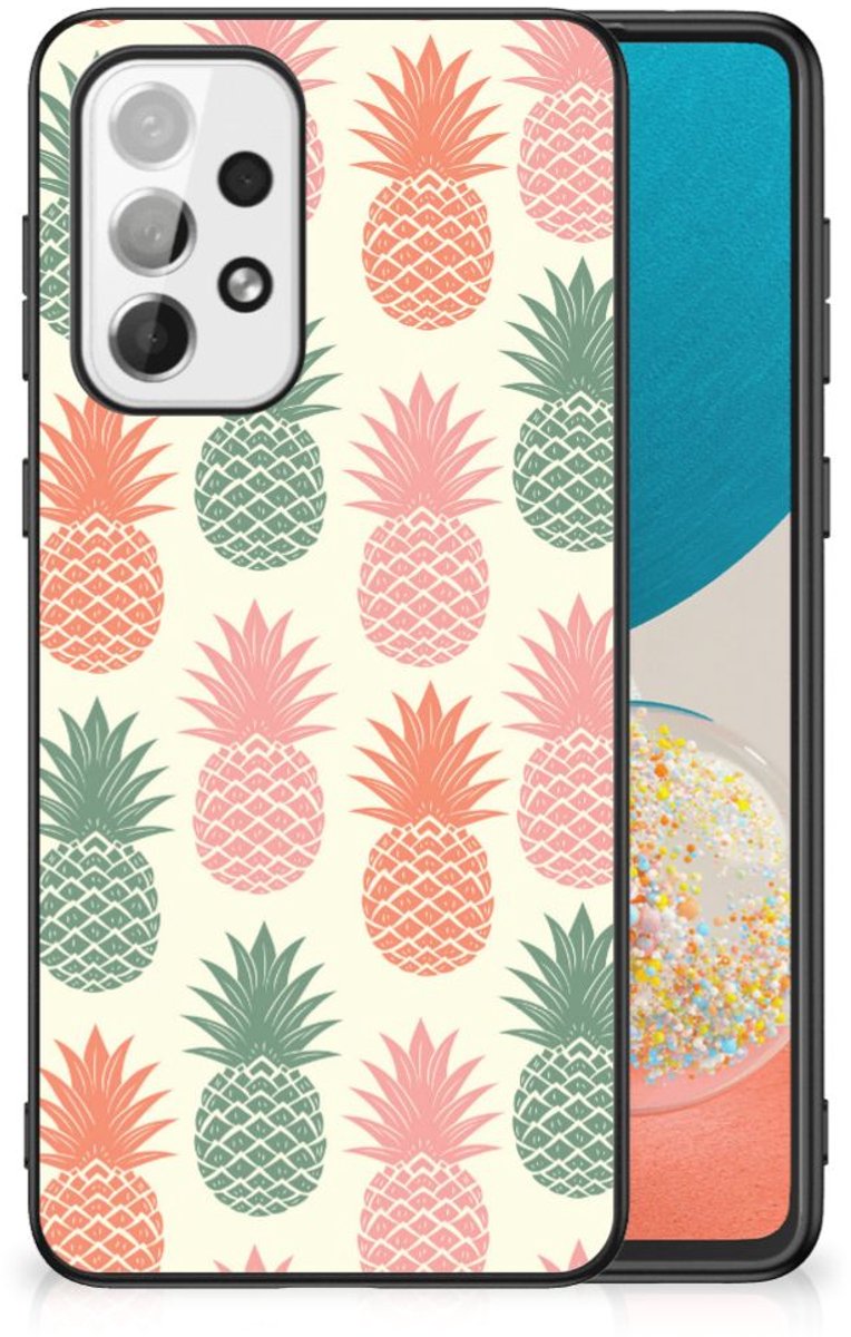 Samsung Galaxy A73 Back Cover Hoesje Ananas