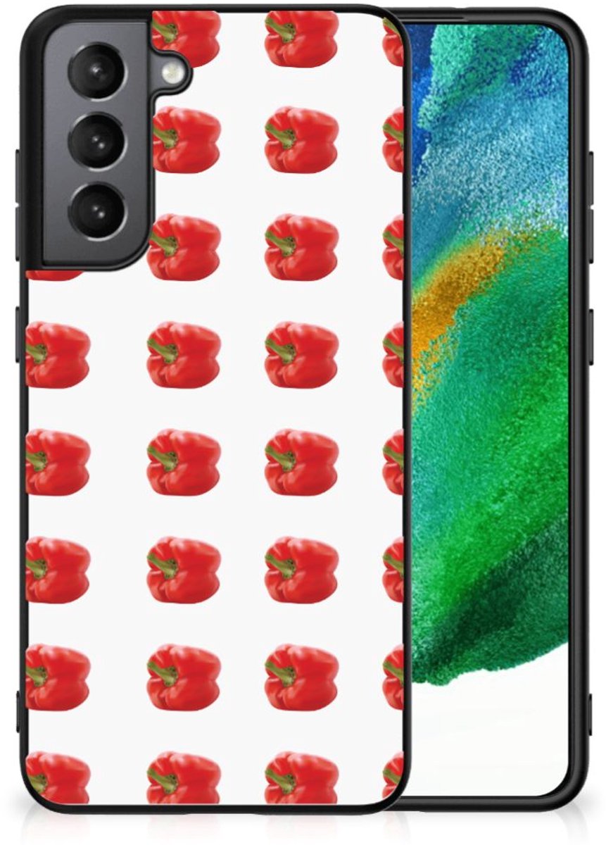 Samsung Galaxy S21FE Back Cover Hoesje Paprika Red