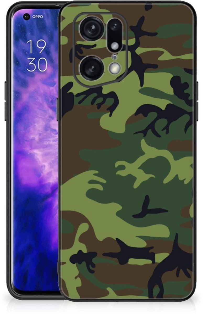 OPPO Find X5 Pro Back Case Army Dark