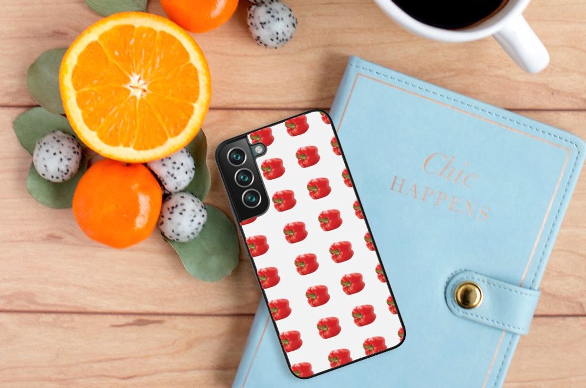 Samsung Galaxy S22 Plus Back Cover Hoesje Paprika Red