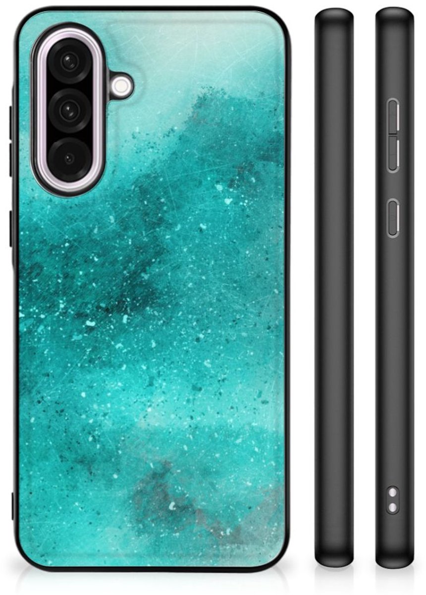 Kleurrijke Telefoonhoesje Samsung Galaxy A56 Painting Blue