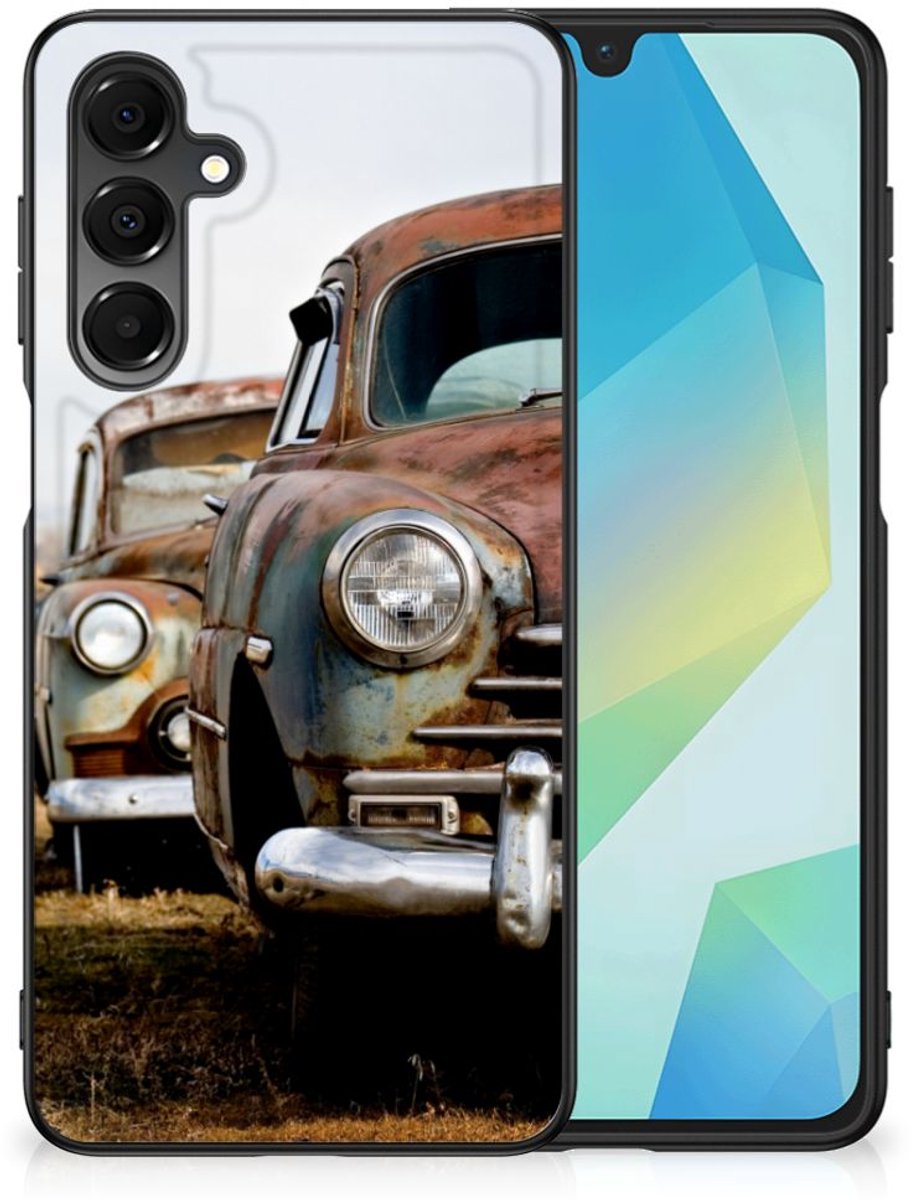 Samsung Galaxy A16 5G/4G Silicone Back Case Vintage Auto