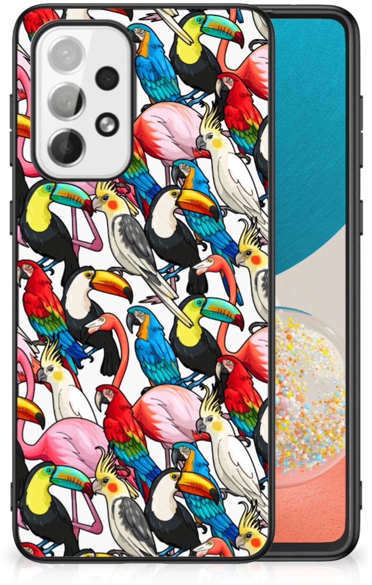 Samsung Galaxy A73 Dierenprint Telefoonhoesje Birds