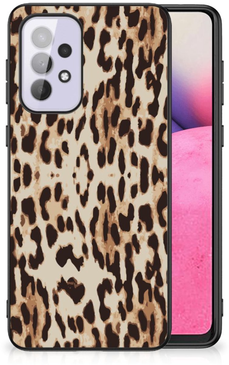 Back Cover voor Samsung Galaxy A33 5G Dierenprint Telefoonhoesje Leopard
