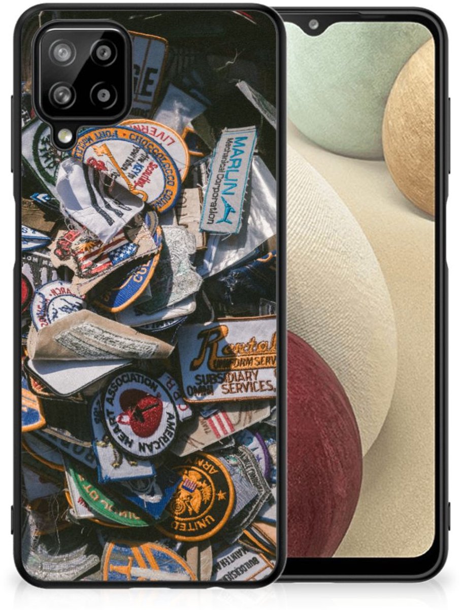 Samsung Galaxy A12 Silicone Back Case Badges