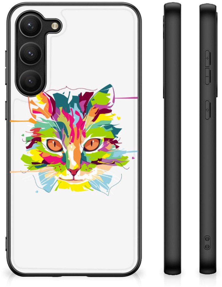 Samsung Galaxy S23 Plus Hoesje Cat Color