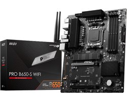 MSI PRO B650-S WIFI - Moederbord - ATX - AMD B650 - Socket AM5 - DDR5 - Realtek ALC897 - 2.5GBps LAN