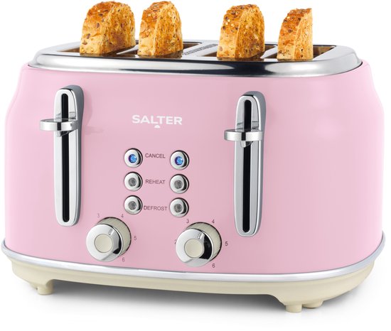 DeLonghi Brillante CTJ 4003.W Broodrooster, 1800 W, wit