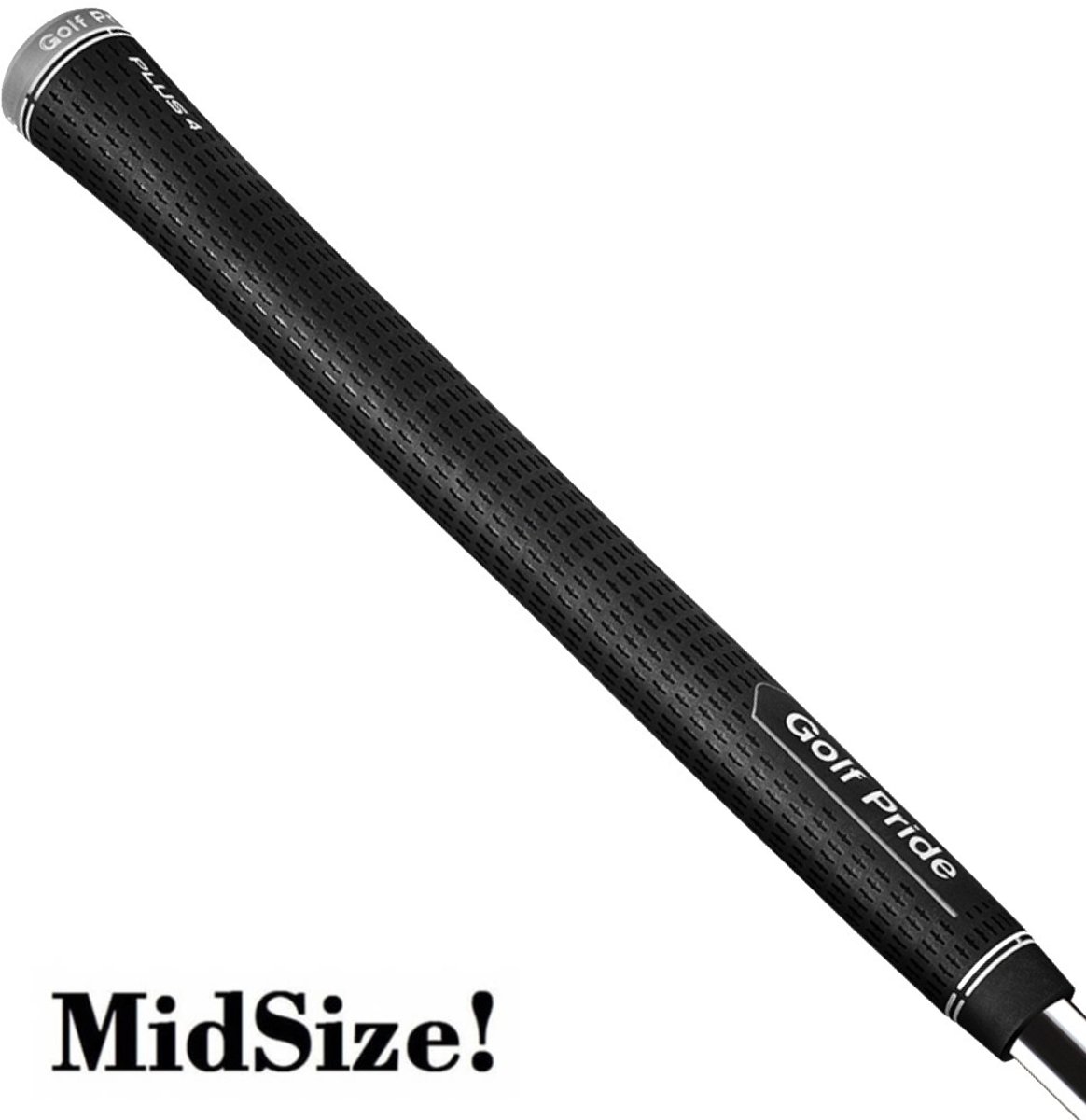 GolfPride Tour Velvet Plus 4 MIDSIZE Grip - Zwart Wit