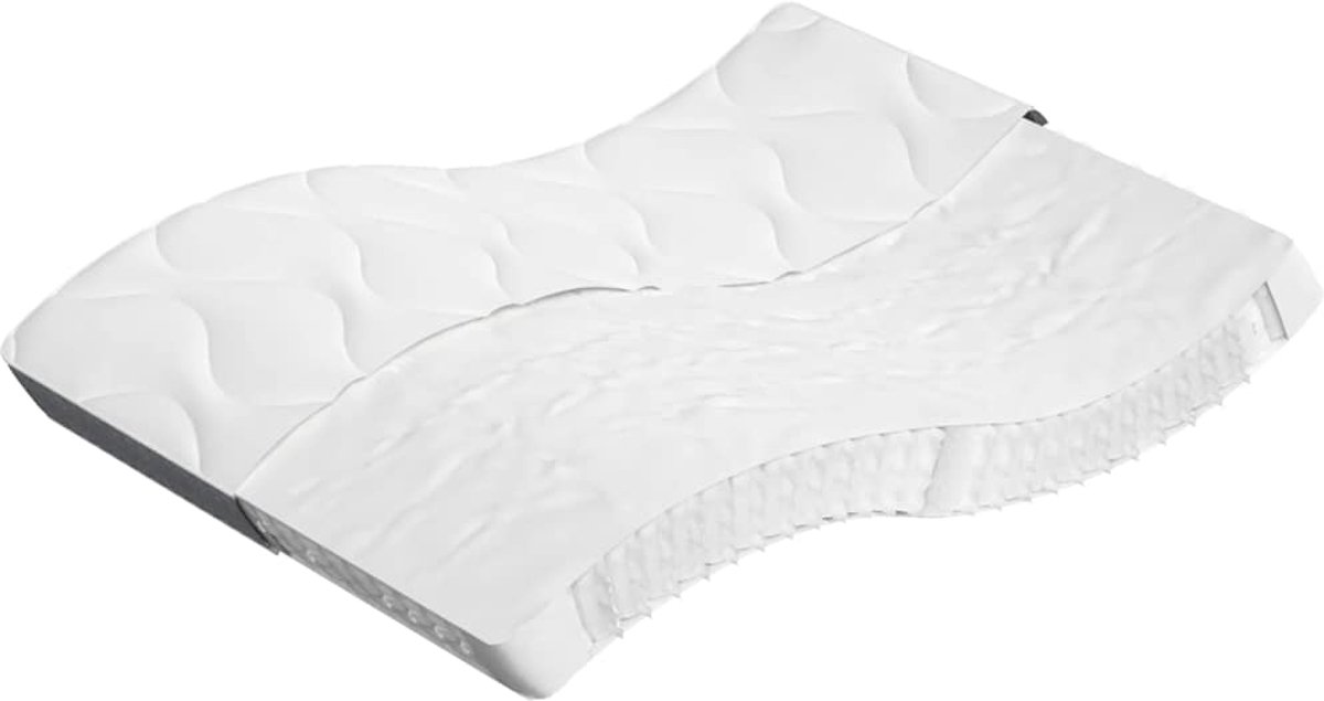 vidaXL - Pocketveringmatras - middelhard - 140x190 - cm