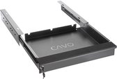 Tiroir de bureau pour ordinateur portable CAVO verrouillable 480 x 446 x 80 mm noir Tiroir de bureau pour sous-comptoir de SOTECH
