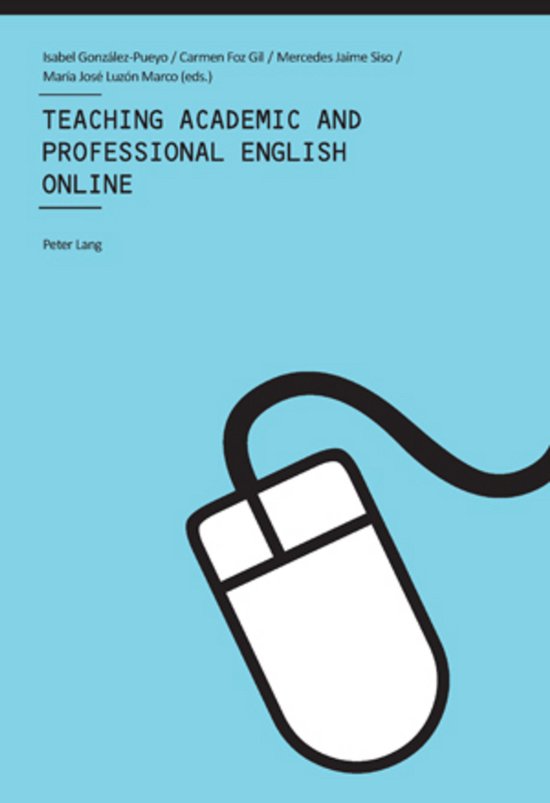 Teaching Academic and Professional English Online - cover