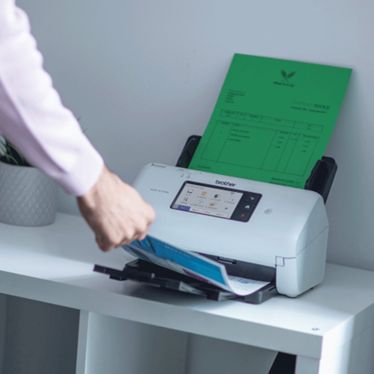 Brother ADS-4700W - Scanner - ADF thumbnail 7